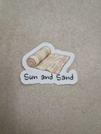 Sun and Sand Sticker
