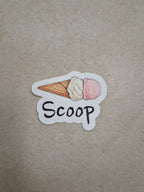 Scoop Sticker