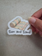 Sun and Sand Sticker