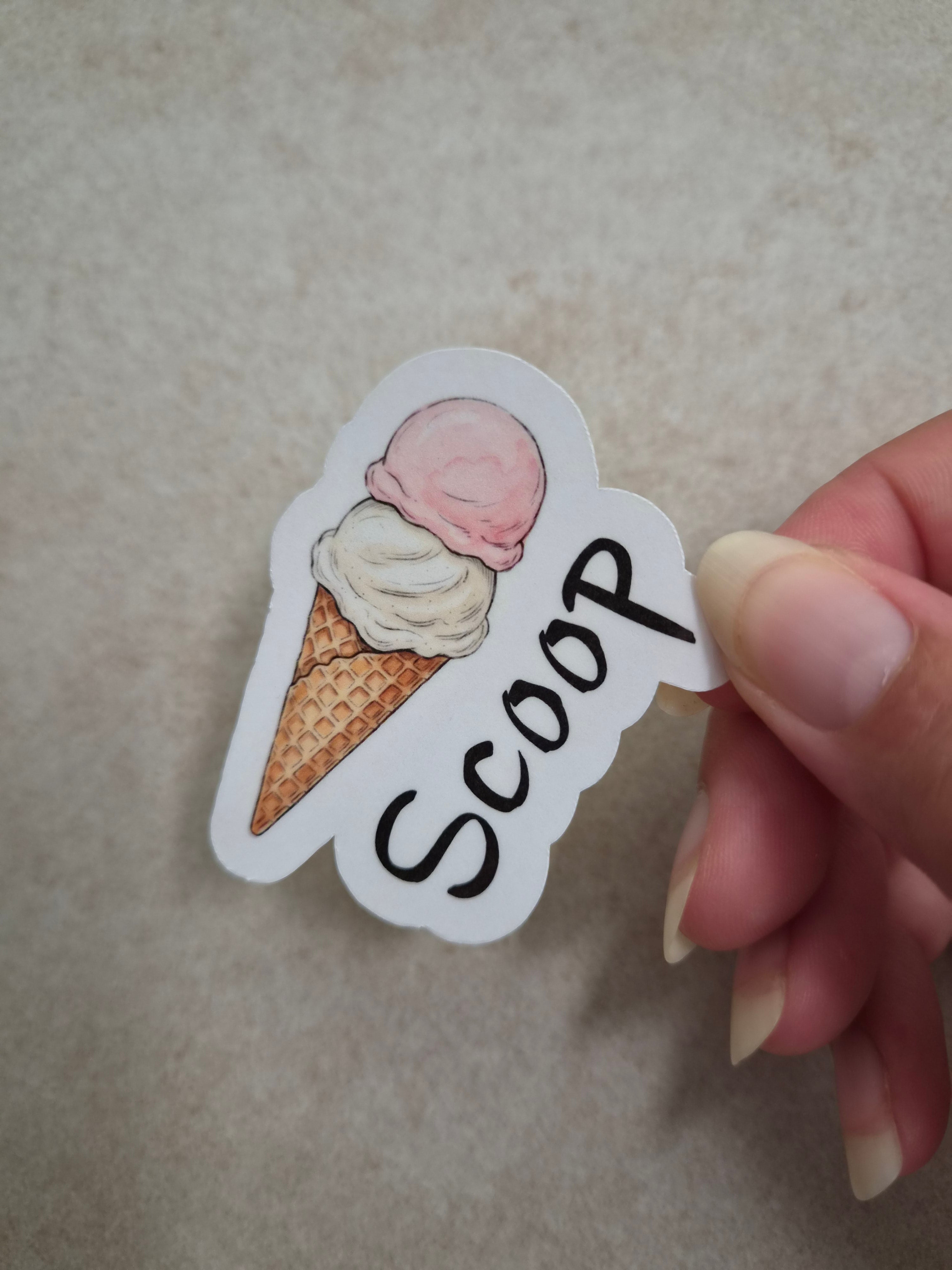 Scoop Sticker