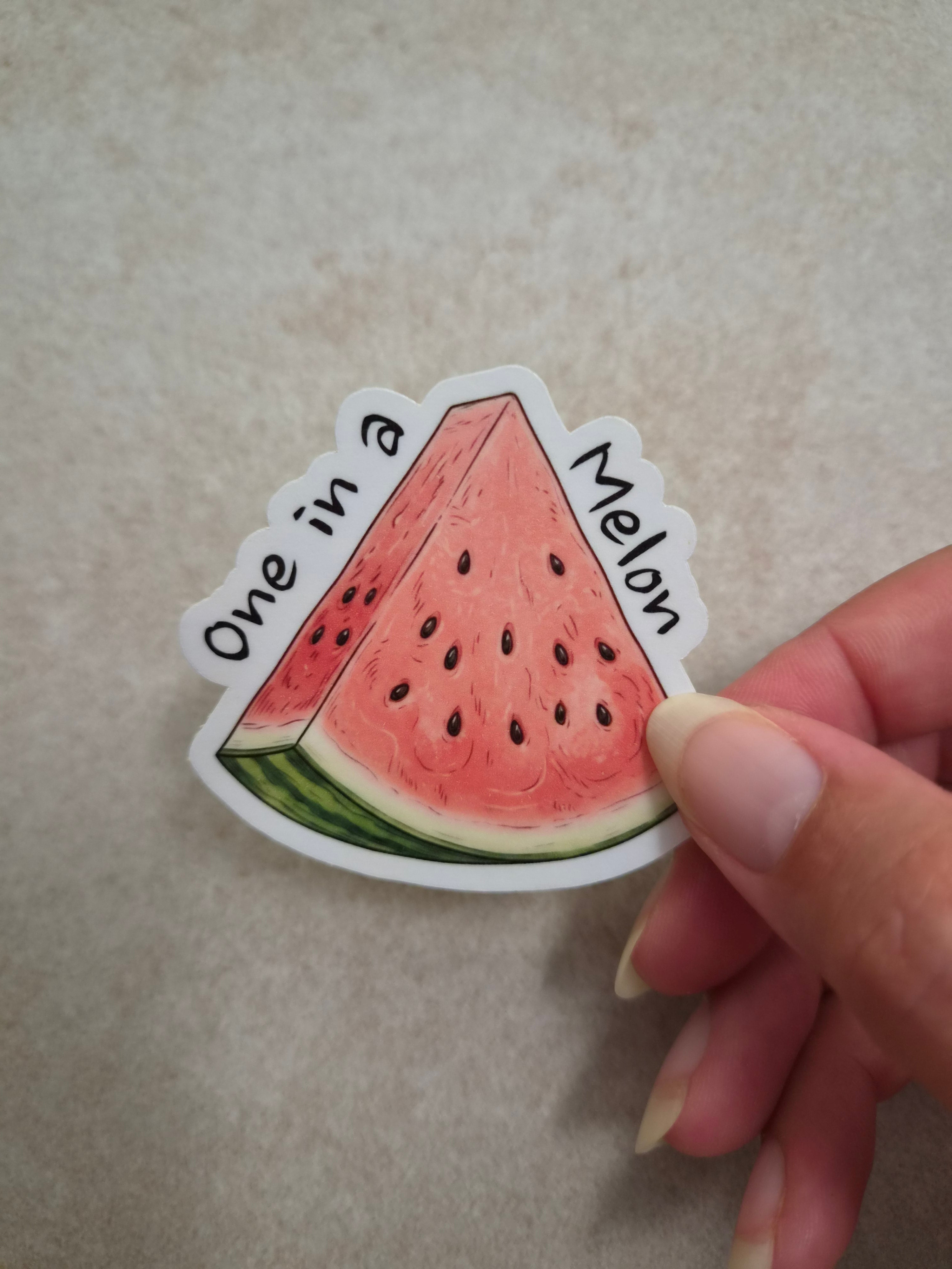 One in a Melon sticker