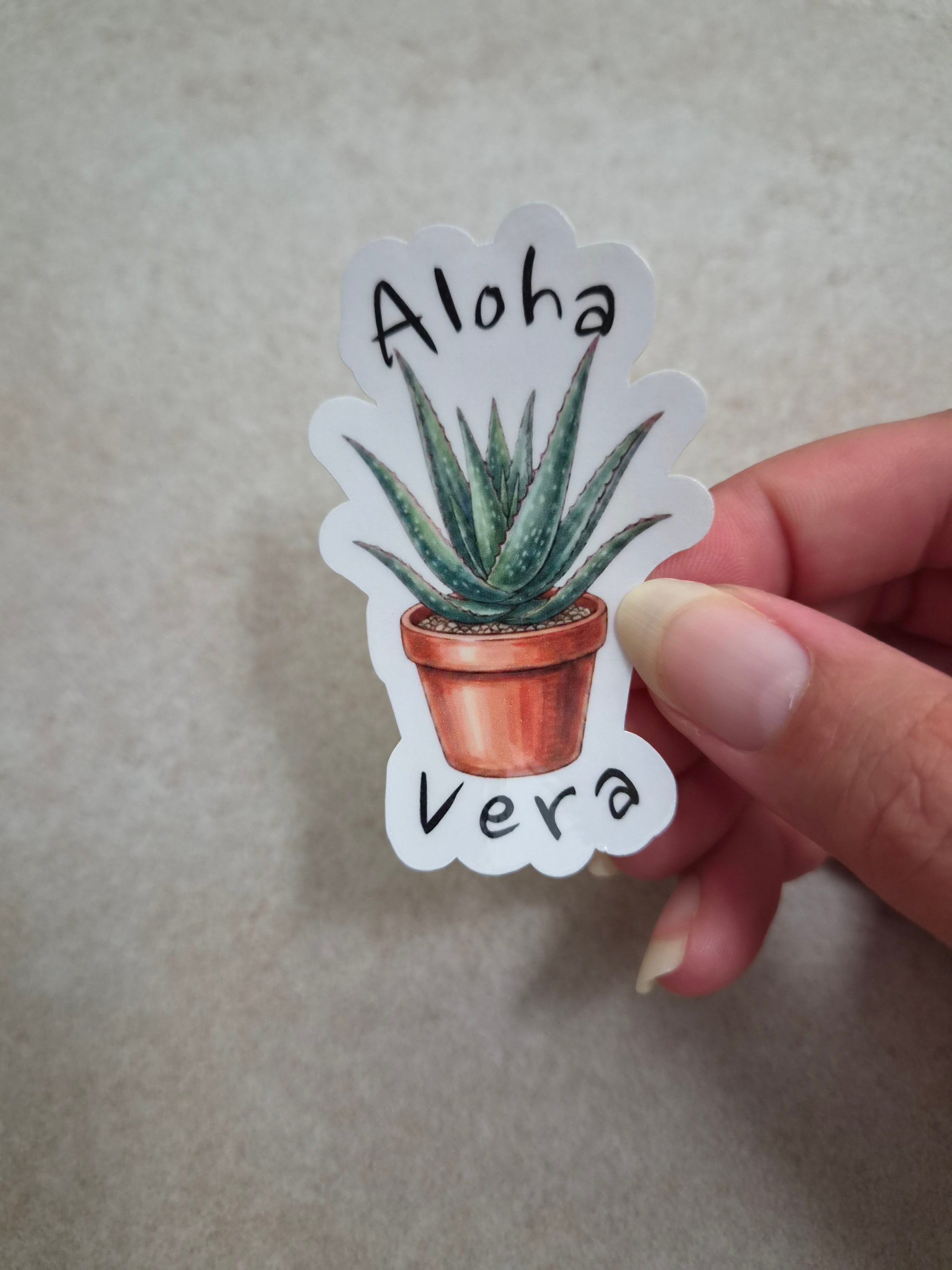 Aloha Vera Sticker