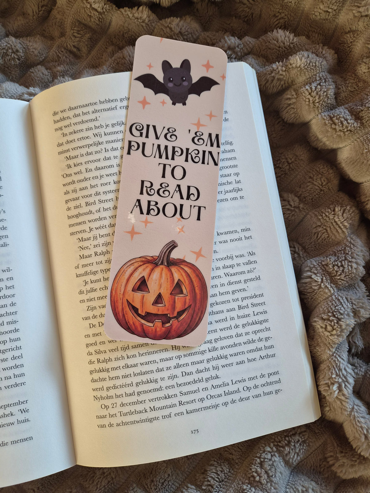 Cozy Halloween Boekenlegger | Spooky Boekenleggers (Los of als set)