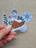 Winter stickerset (6-delig)