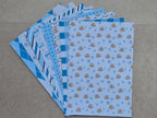 Winter Journal Paper Set (8 stuks) | A5 Scrapbook & Bullet Journal Papier