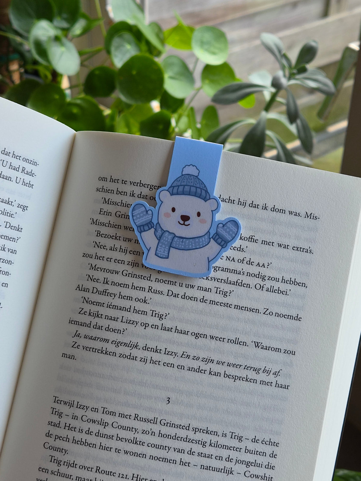 Handgemaakte magnetische Boekenleggers | Winter Collectie