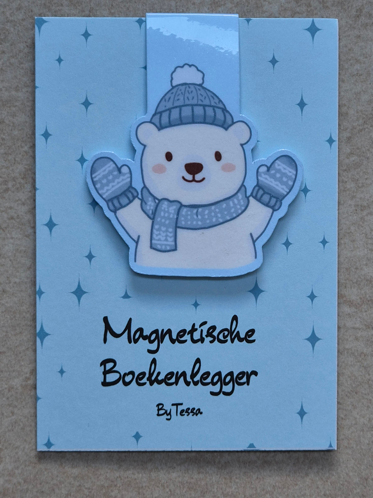 Handgemaakte magnetische Boekenleggers | Winter Collectie