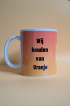 Wij houden van Oranje mok