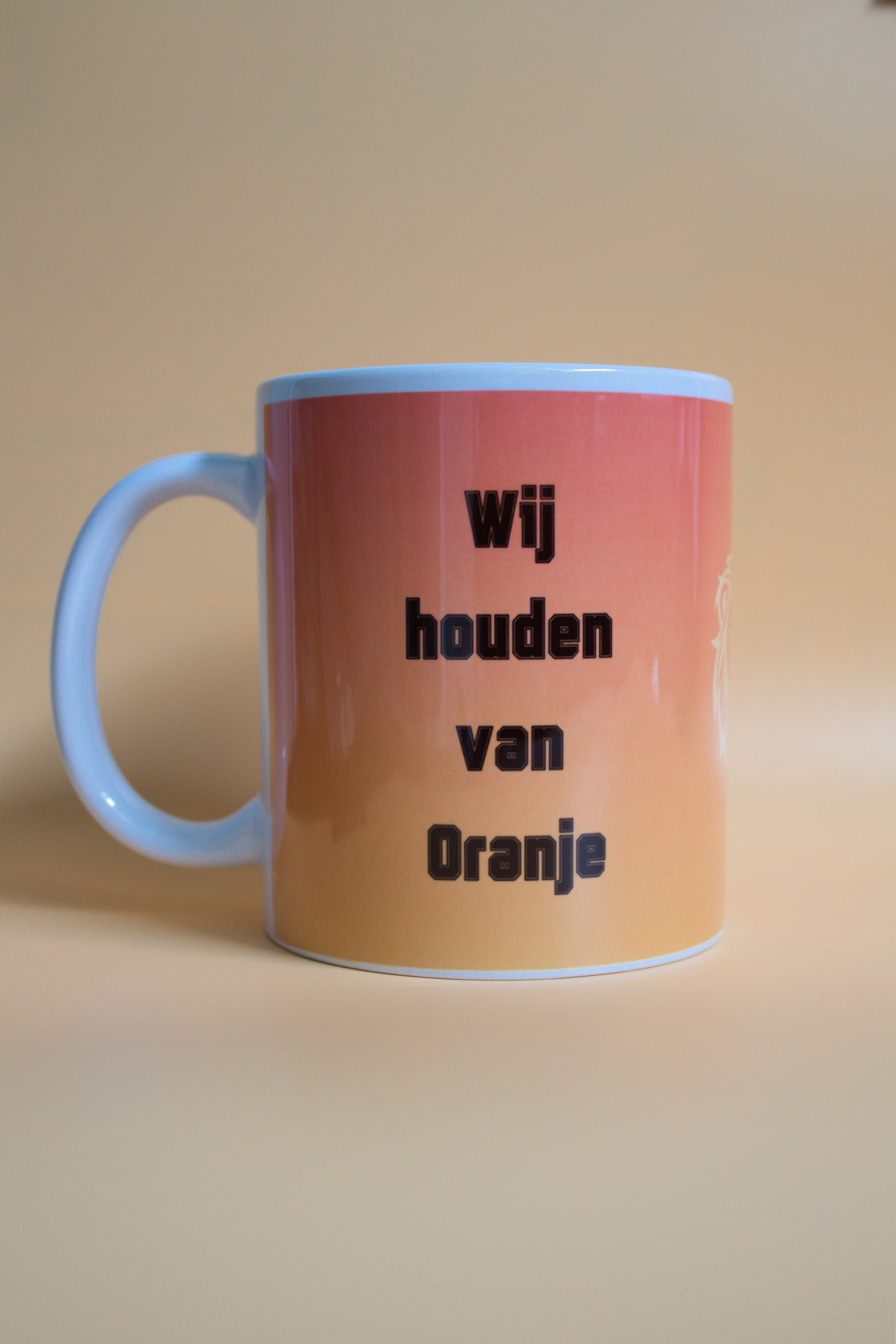 Wij houden van Oranje mok