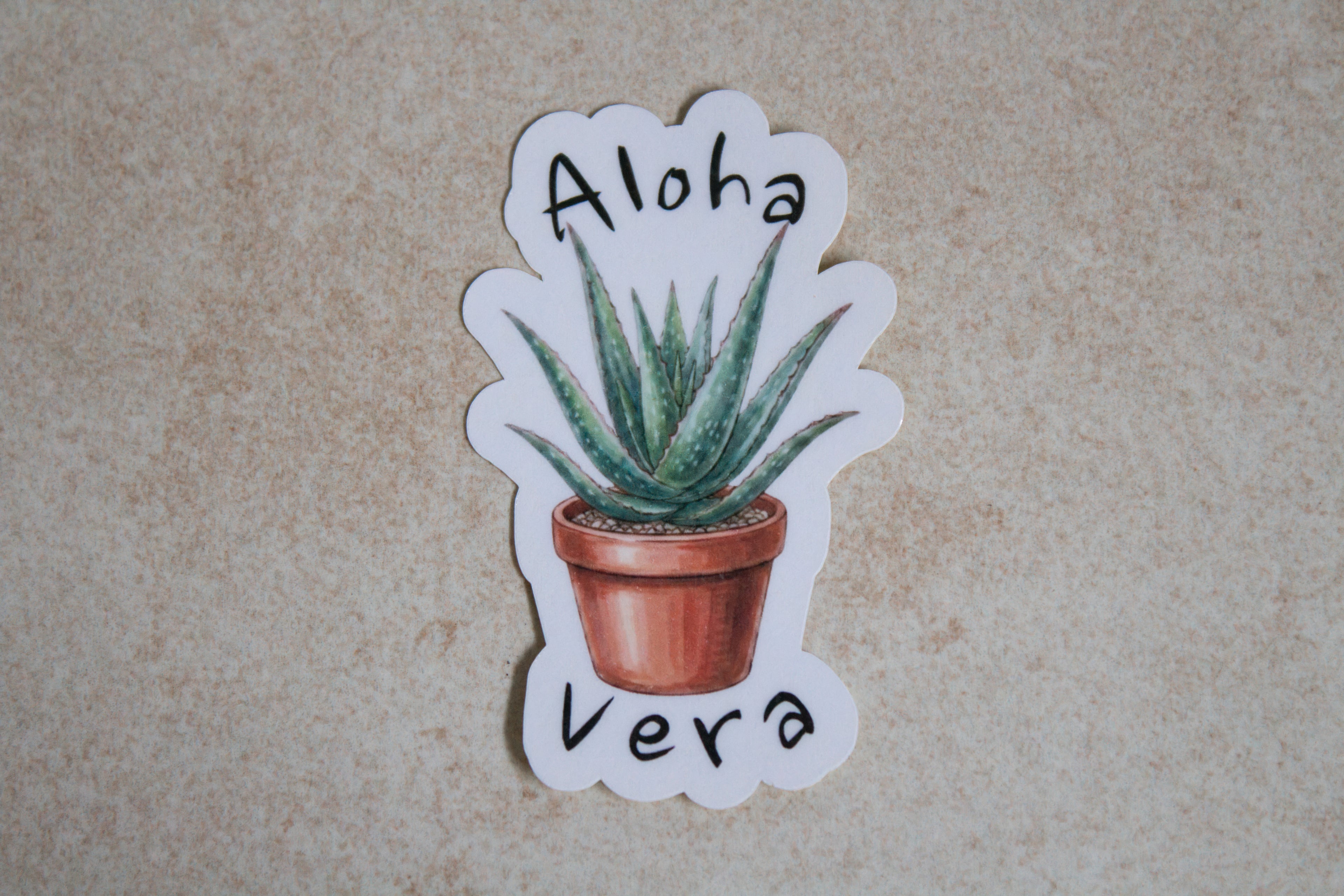 Aloha Vera Sticker