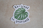 Planten stickerset (8-delig)