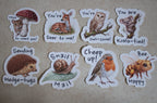 Dieren stickerset (8-delig)