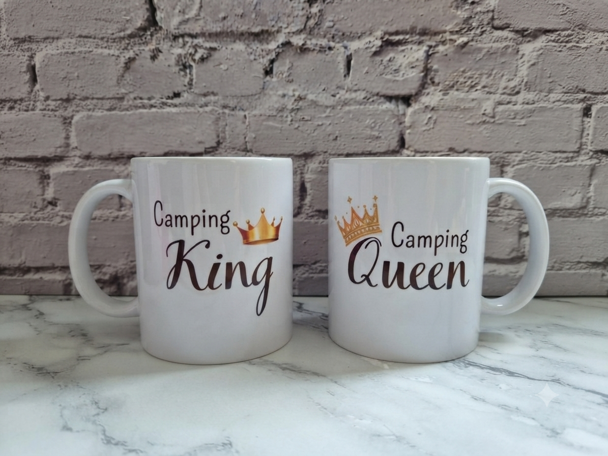 Camping King & Queen Mokkenset